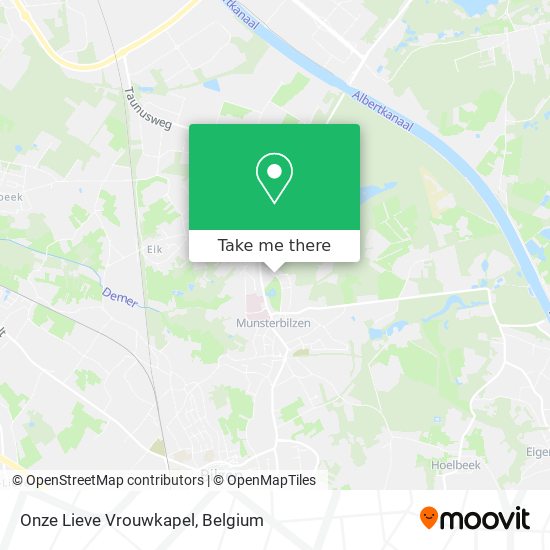 Onze Lieve Vrouwkapel map