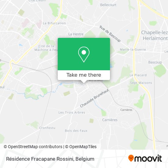Résidence Fracapane Rossini plan