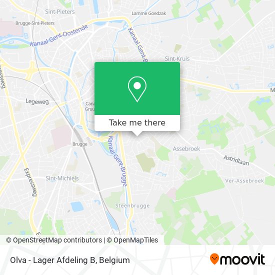 Olva - Lager Afdeling B map