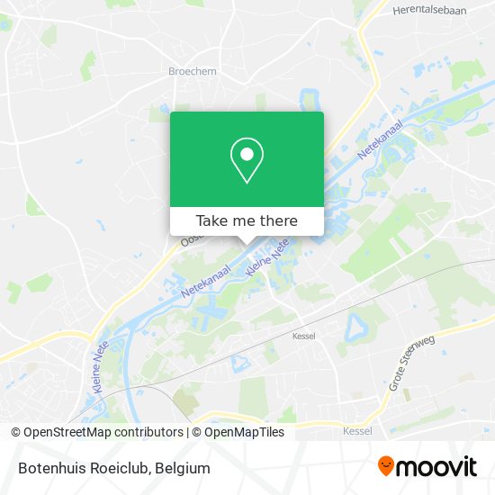 Botenhuis Roeiclub map