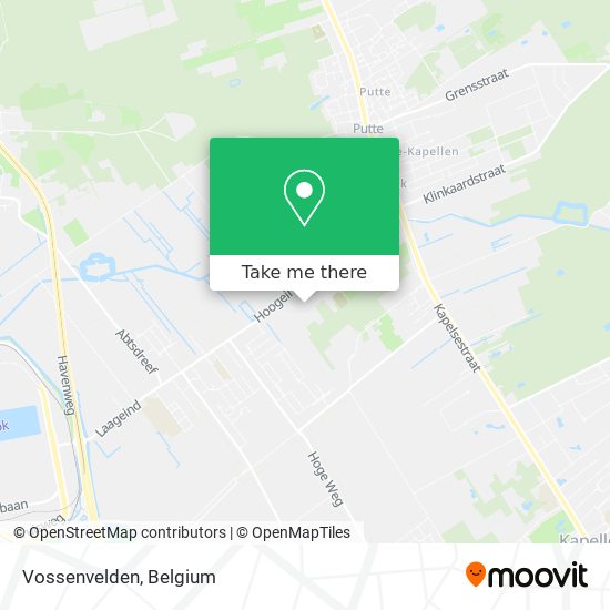 Vossenvelden plan