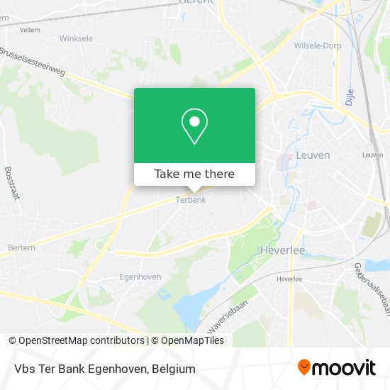 Vbs Ter Bank Egenhoven map