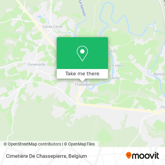 Cimetière De Chassepierre map