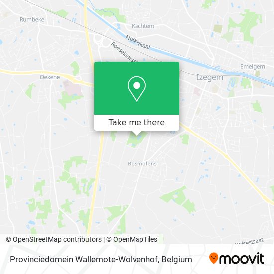 Provinciedomein Wallemote-Wolvenhof plan