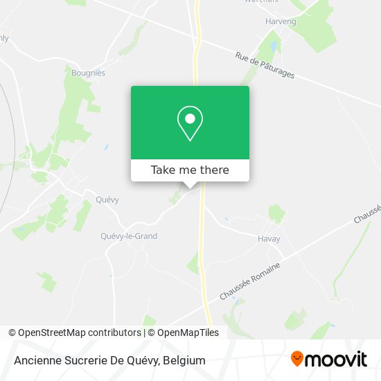 Ancienne Sucrerie De Quévy map