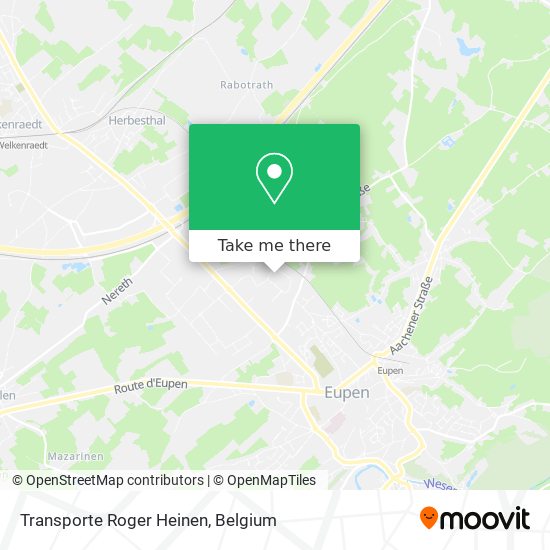 Transporte Roger Heinen map