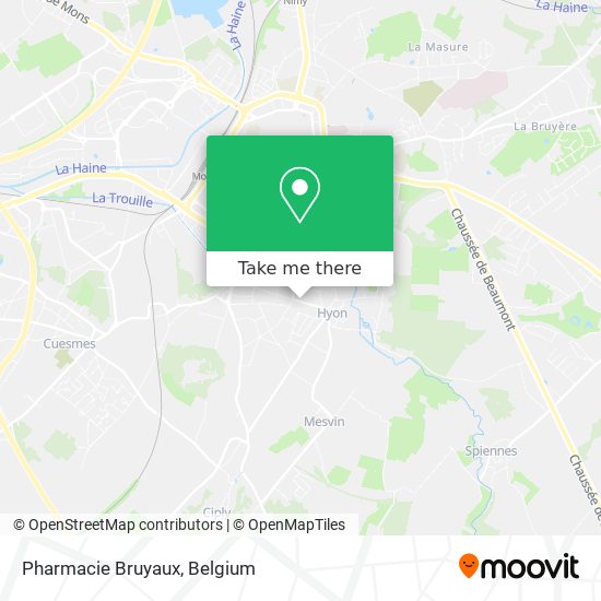 Pharmacie Bruyaux map