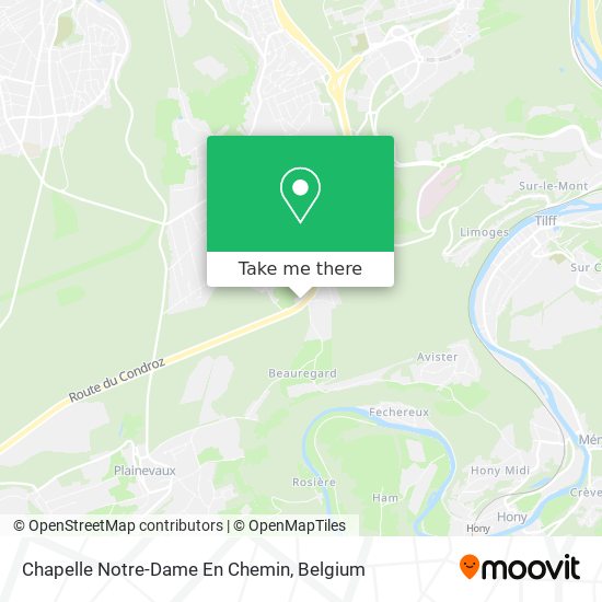 Chapelle Notre-Dame En Chemin map