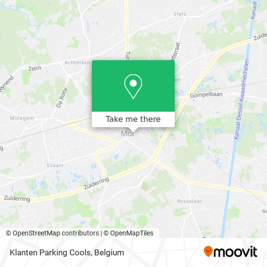 Klanten Parking Cools map