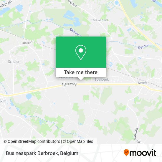 Businesspark Berbroek map