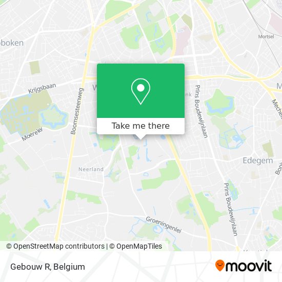 Gebouw R map