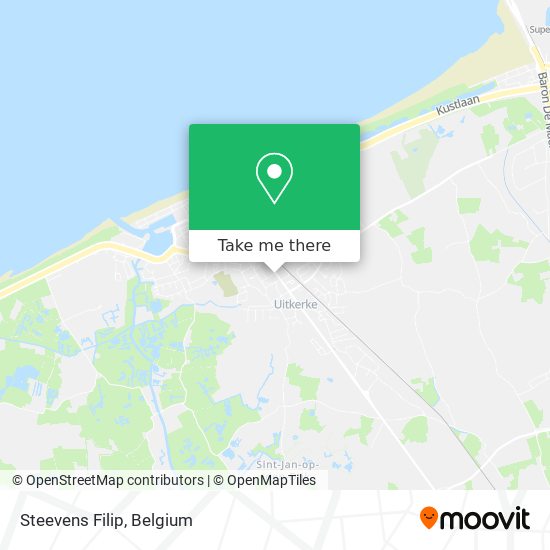 Steevens Filip map