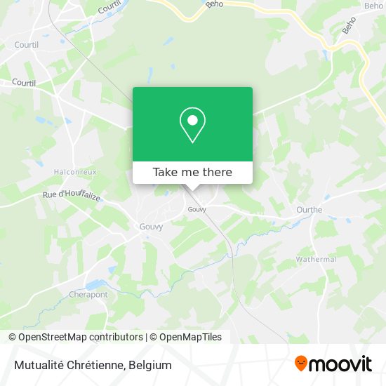 Mutualité Chrétienne map