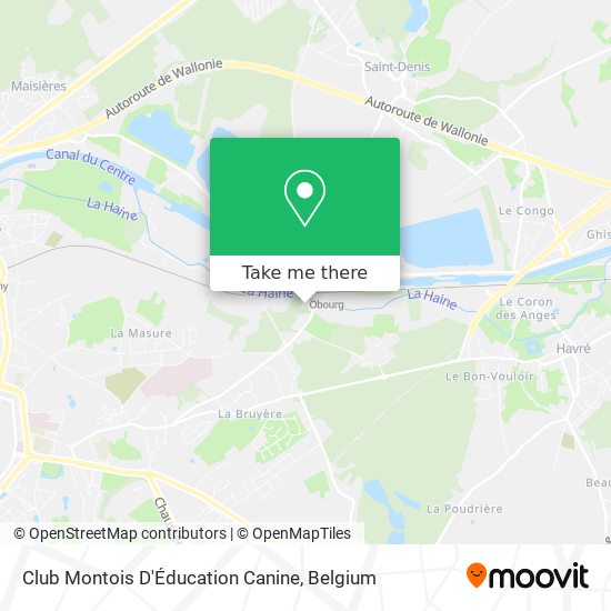 Club Montois D'Éducation Canine map