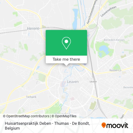 Huisartsenpraktijk Deben - Thumas - De Bondt map
