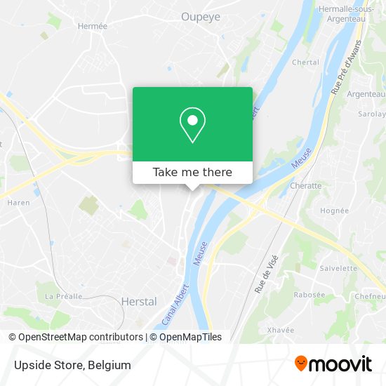 Upside Store map