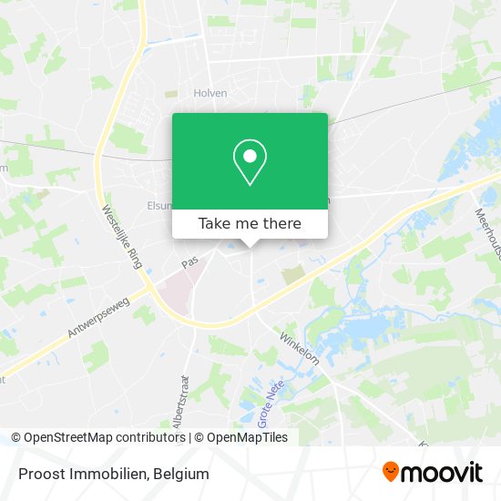 Proost Immobilien map