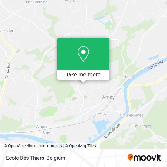 Ecole Des Thiers map