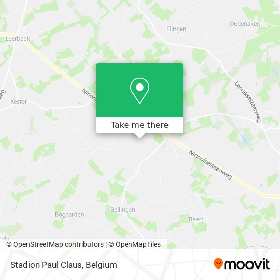 Stadion Paul Claus map