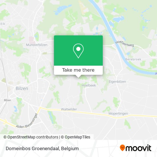 Domeinbos Groenendaal plan