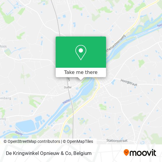 De Kringwinkel Opnieuw & Co plan