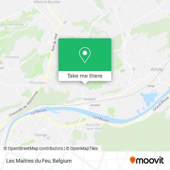 Les Maitres du Feu map