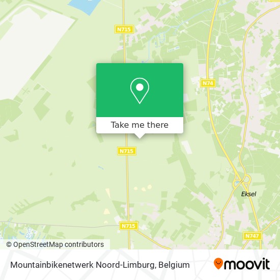 Mountainbikenetwerk Noord-Limburg plan