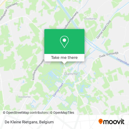 De Kleine Rietgans map