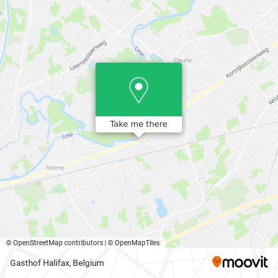 Gasthof Halifax map