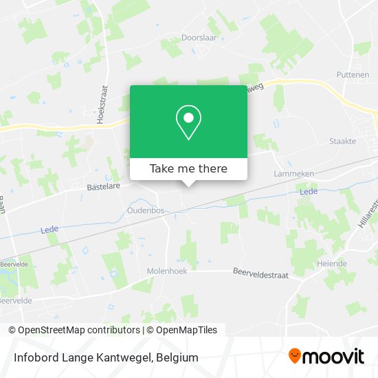 Infobord Lange Kantwegel plan