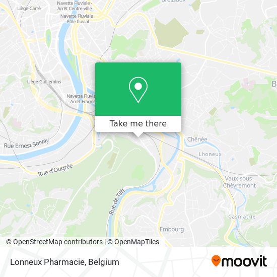 Lonneux Pharmacie plan