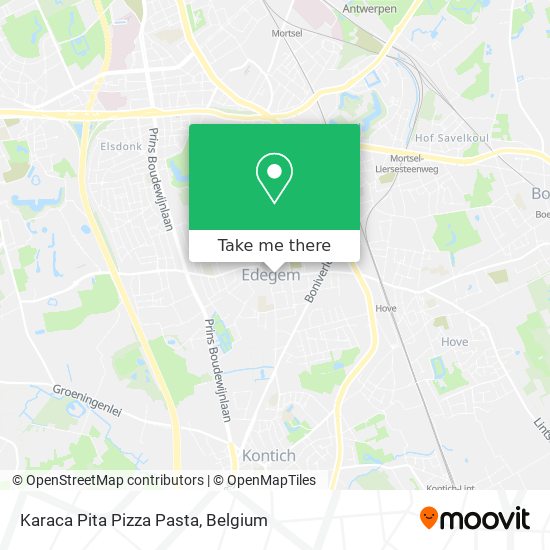 Karaca Pita Pizza Pasta map