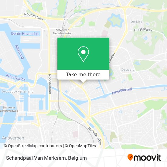 Schandpaal Van Merksem plan