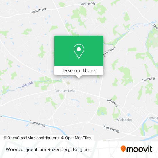 Woonzorgcentrum Rozenberg plan