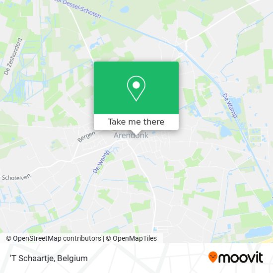 'T Schaartje map