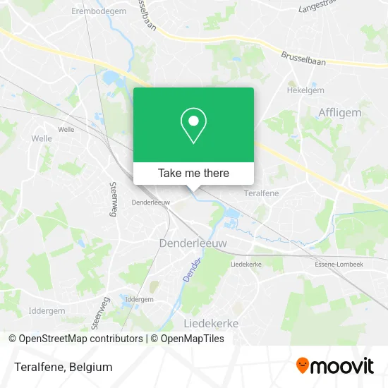 Teralfene map