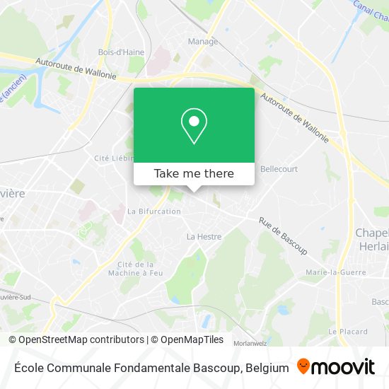 École Communale Fondamentale Bascoup map