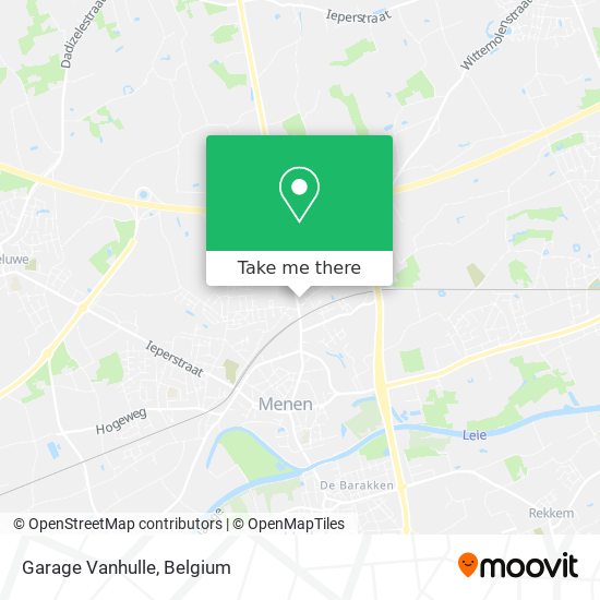 Garage Vanhulle map