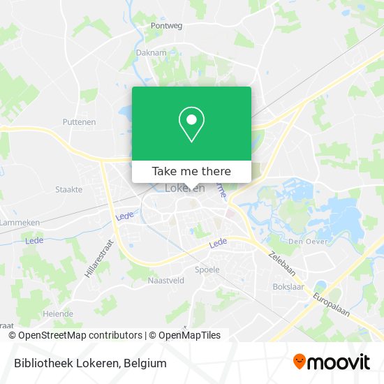 Bibliotheek Lokeren map