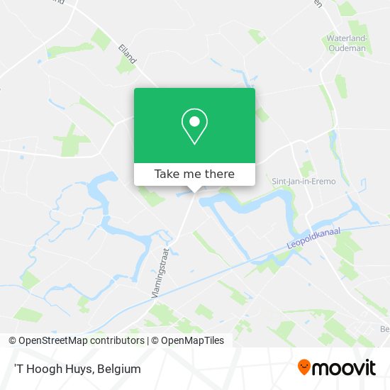 'T Hoogh Huys map
