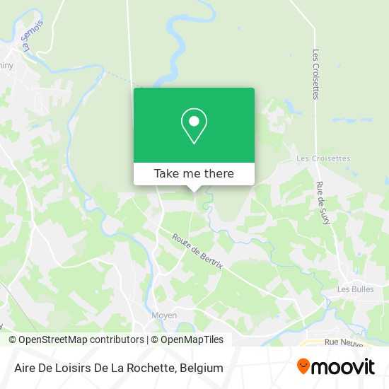 Aire De Loisirs De La Rochette plan