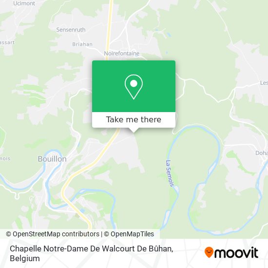 Chapelle Notre-Dame De Walcourt De Bûhan plan