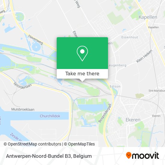 Antwerpen-Noord-Bundel B3 plan