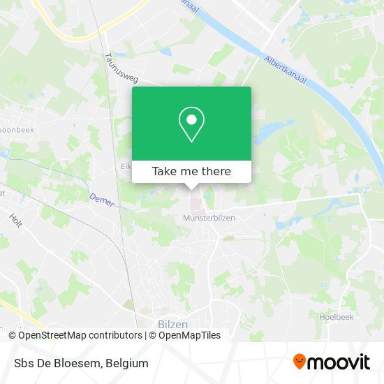 Sbs De Bloesem map