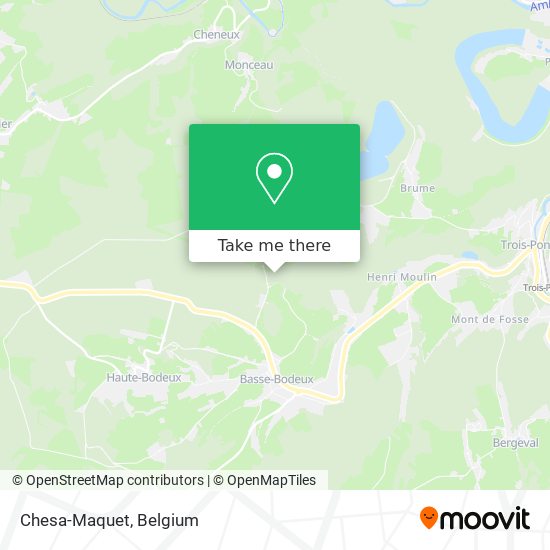 Chesa-Maquet map