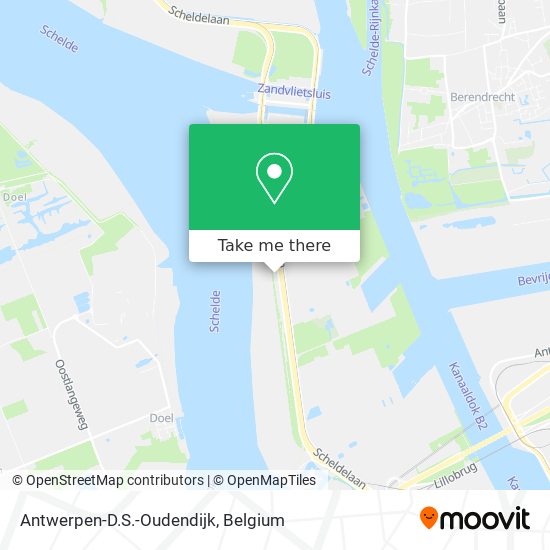 Antwerpen-D.S.-Oudendijk map