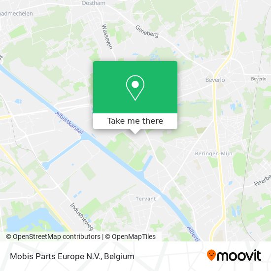 Mobis Parts Europe N.V. map