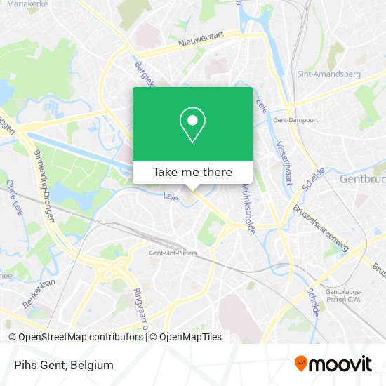 Pihs Gent map