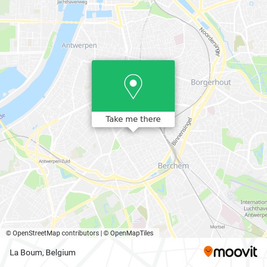How to get to La Boum in Antwerpen by Bus, Train, Light Rail or Ferry?