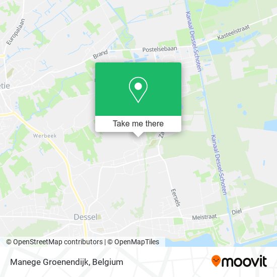 Manege Groenendijk plan
